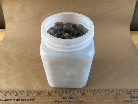 Violeta - Decorative Colored Glass Rock