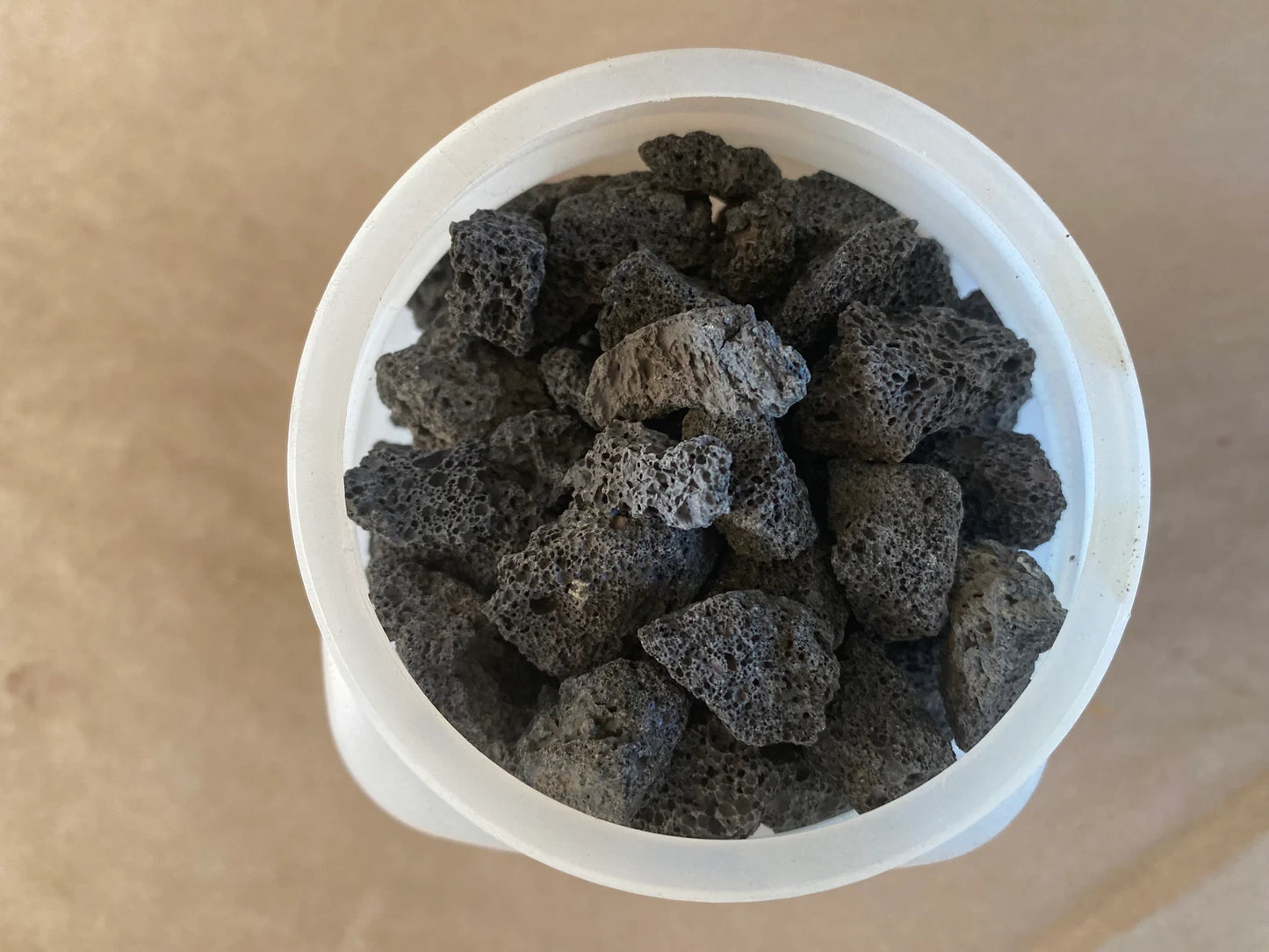 Volcanic Rock Large Black - Decorative Colored Glass Rock