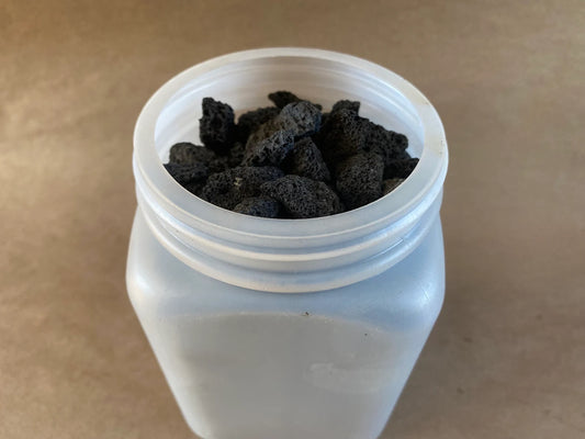 Volcanic Rock Large Black - Decorative Colored Glass Rock