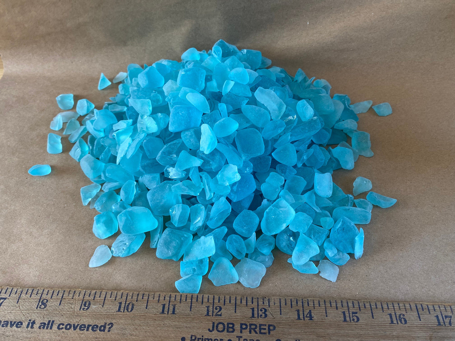 Electric Blue - Decorative Colored Glass Rock