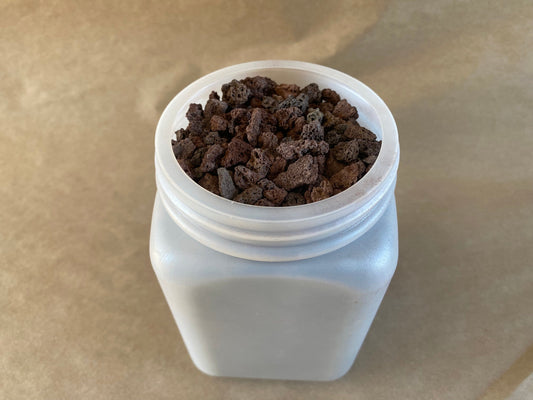 Volcanic Rock Brown Small - Decorative Colored Glass Rock