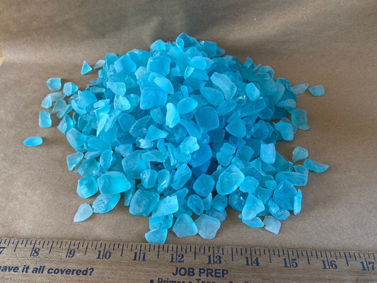 Electric Blue - Decorative Colored Glass Rock