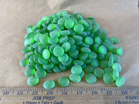 Frosty Green - Decorative Colored Glass Rock