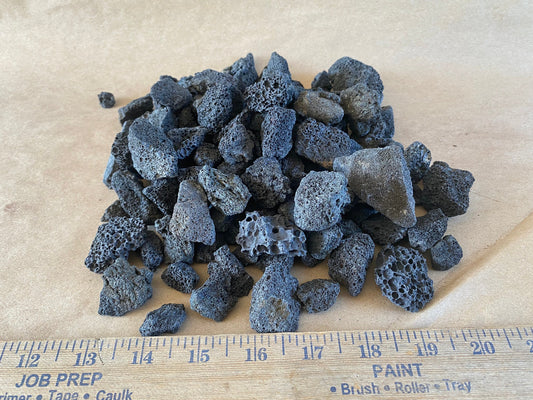Volcanic Rock Large Black - Decorative Colored Glass Rock