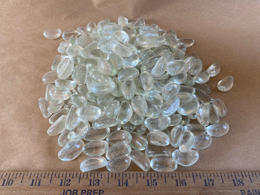 Ice Baby  - Decorative Colored Glass Rock