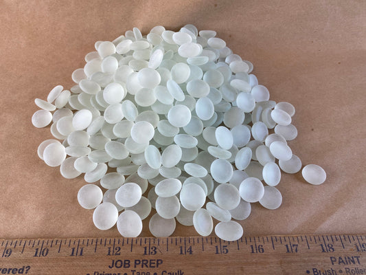 Frosty Tab - Decorative Colored Glass Rock